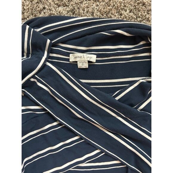 Striped Maternity Dress - Picture 5 of 5